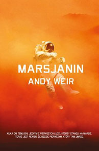 Okładka książki Marsjanin Andy Weir