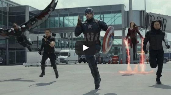 Film Kapitan America: Wojna bohaterów - Trailer Captain America Civil War Trailer