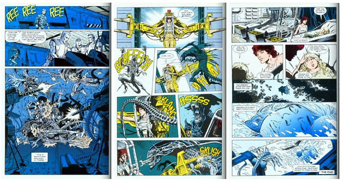 Aliens Newts Tale - strony