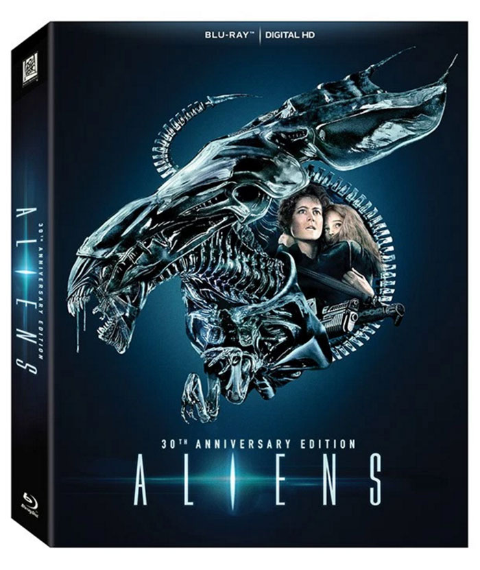 Obcy: decydujące starcie - okładka, pudełko Blu-Ray na 30-lecie