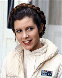 carrie fiher leia