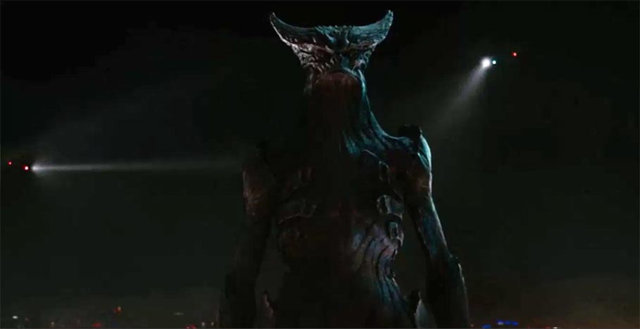 Tytułowe Monstrum w filmie Colossal 2017