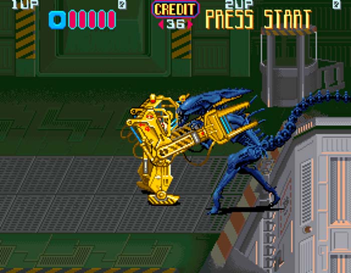 Power Loader z gry Aliens arcade
