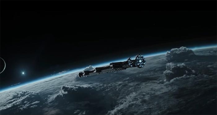 Statek Przymierze w Prometeusz 2 Statek kosmiczny Covenant w filmie Obcy Przymierze