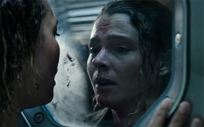 Faris Amy Seimetz w Alien Covenant / Obcy Przymierze Amy Seimetz jako Faris w filmie Prometeusz 2