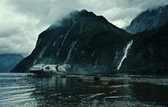 Lądownik w Obcy: Przymierze Lądownik na obcej planecie w Alien Covenant