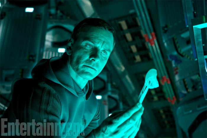 Walter Michael Fassbender w Obcy Przymierze Walter Michael Fassbender w Alien Covenant