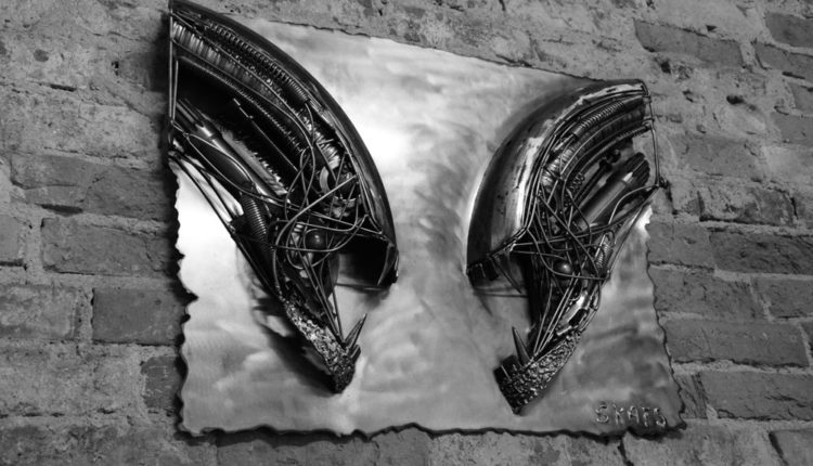 Sebastian Kucharski Scrap - rzeźba 3D Aliens