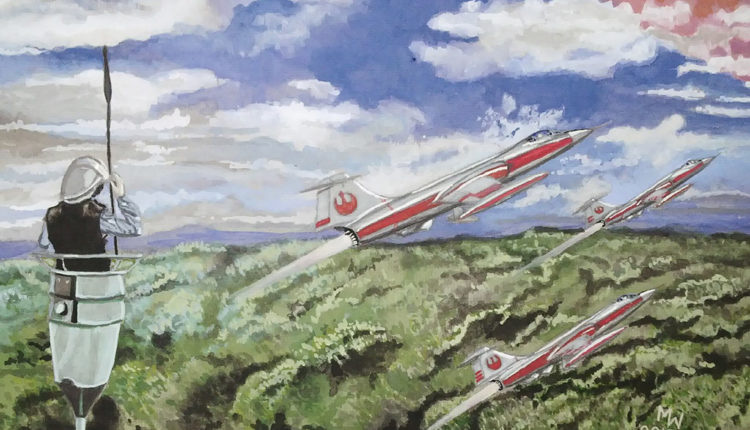 Azawakh Marcin Wojciechowski - Lockheed F-104 S Starfighter