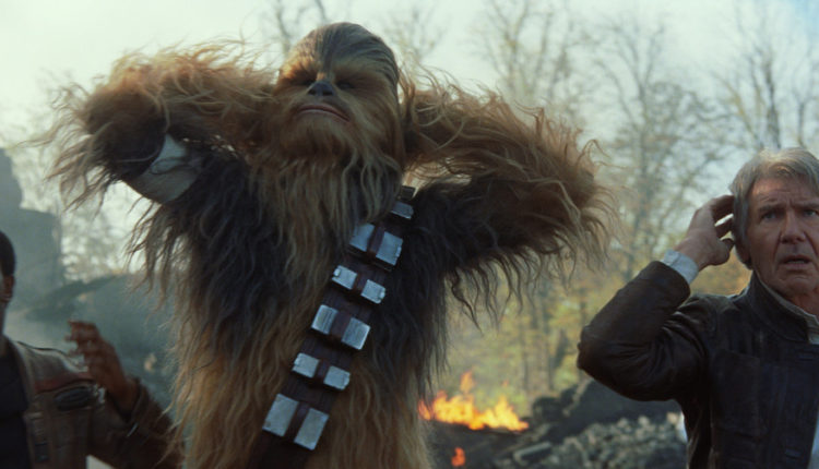 Gwiezdne Wojny Przebudzenie Mocy Chewbacca Han Solo