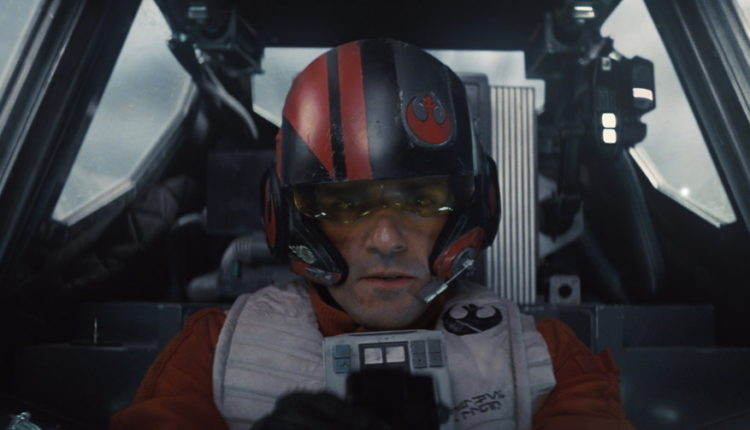 Gwiezdne Wojny Przebudzenie Mocy Poe Dameron w kokpicie
