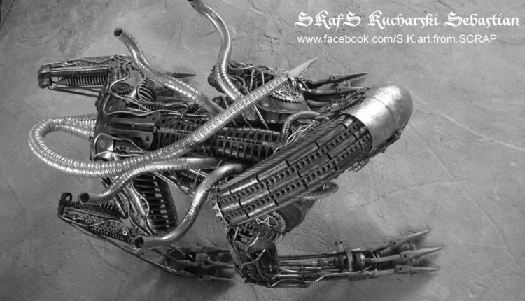 Sebastian Kucharski Scrap - big Alien