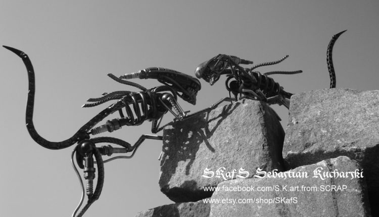 Sebastian Kucharski Scrap - mini Aliens