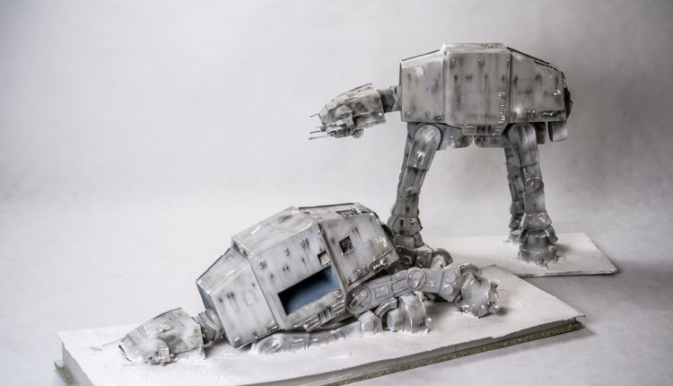Śniegołazy - maszyny kroczące Star Wars