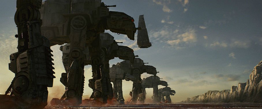 Nowe machiny kroczące w Gwiezdne Wojny Ostatni Jedi