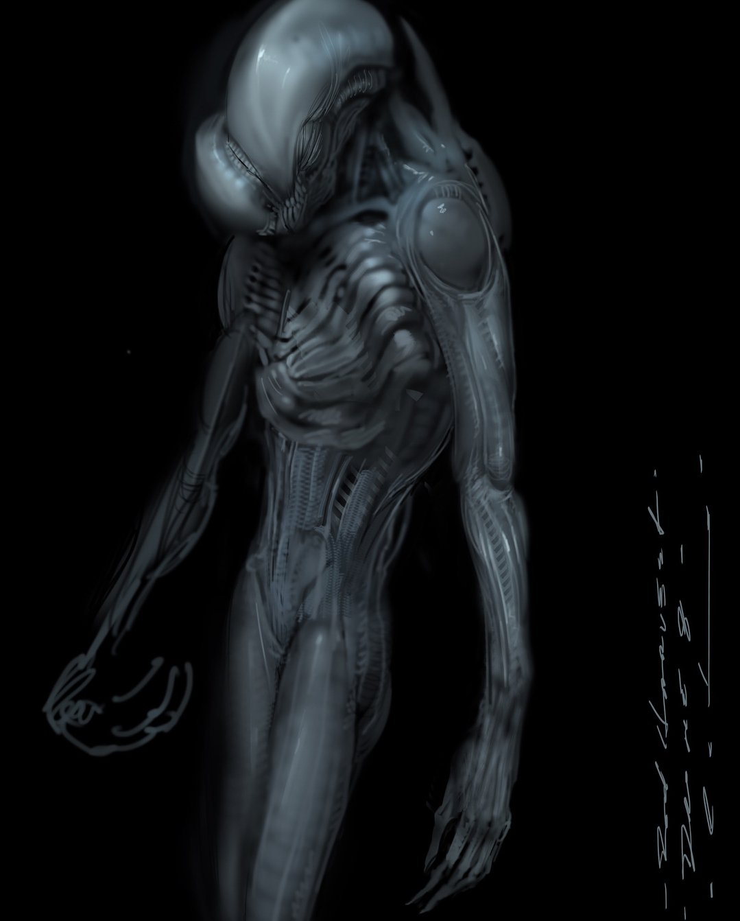Ksenomorf Obcy 5 Carlos Huante