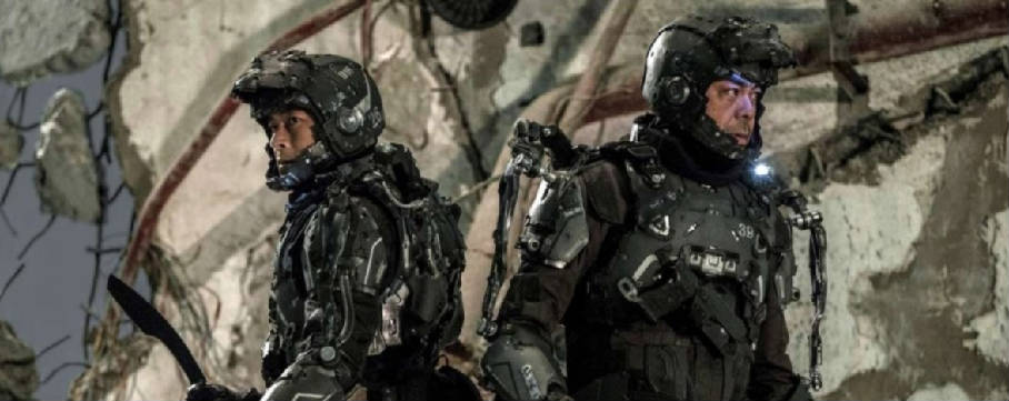 Żołnierze w filmie "Warriors of Future" 2022