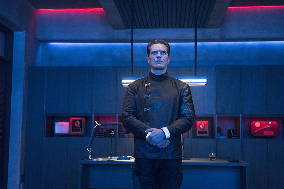 Michael Shannon w filmie "Fahrenheit 451" 2018