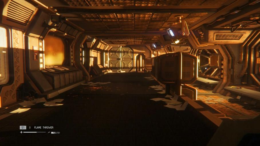 Wnętrze stacji Sevastopol w Alien Isolation