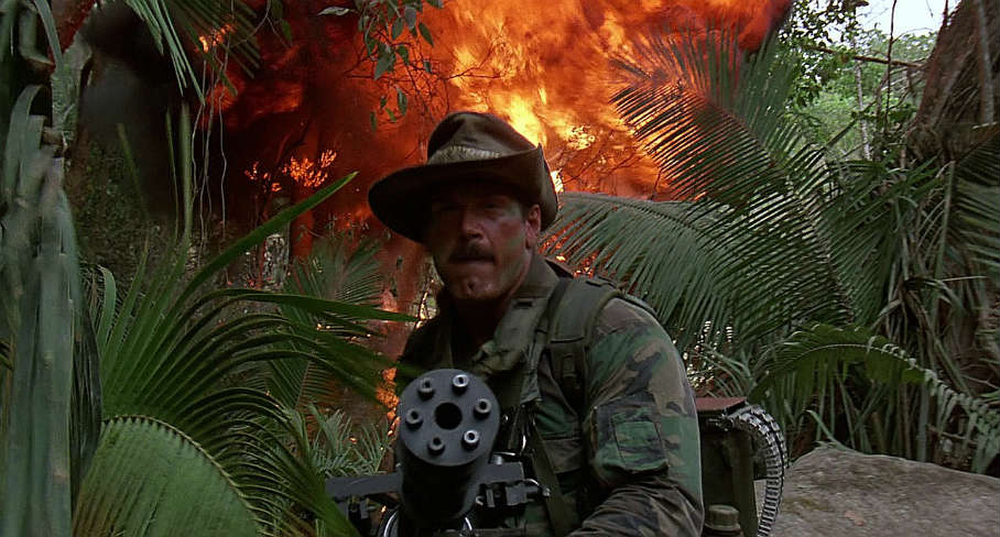 Jesse Ventura Blain w filmie Predator 1987