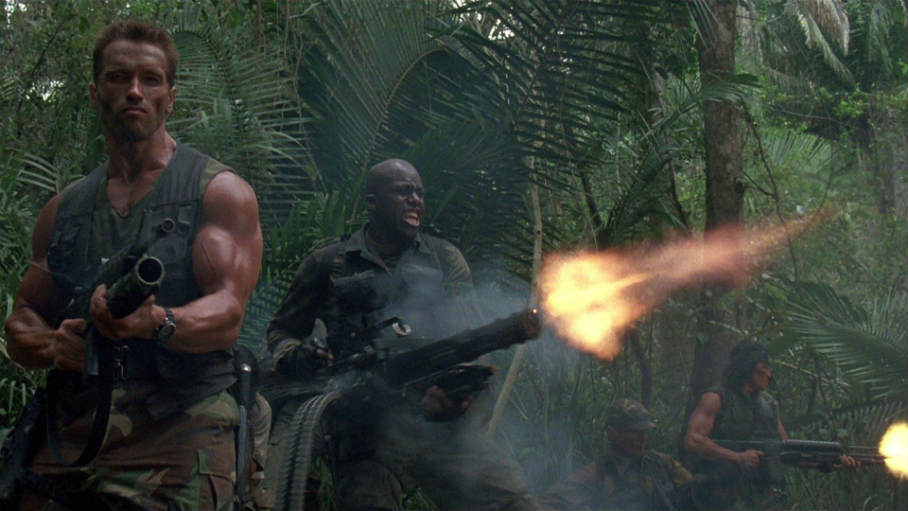 Koszenie dżungli w filmie Predator