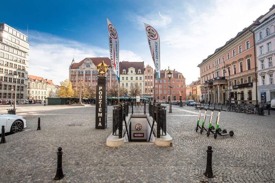 Wejście do MovieGate - Plac Solny Wrocław
