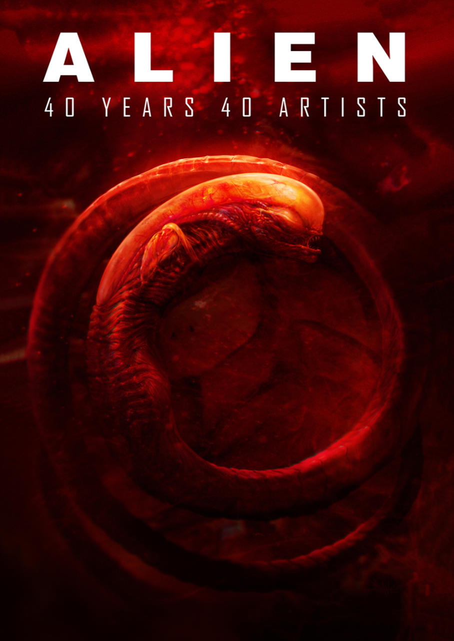Okładka albumu Alien: 40 Years 40 Artists z 2020 roku
