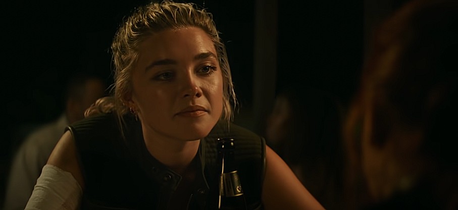 Yelena Belova w filmie "Czarna Wdowa" (2021)