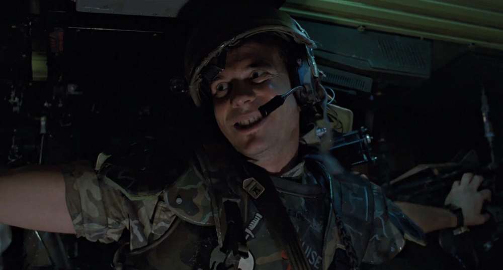 Hudson chwalący sprzęt do destrukcji w filmie "Aliens" Jak można nie lubić Billa Paxtona...