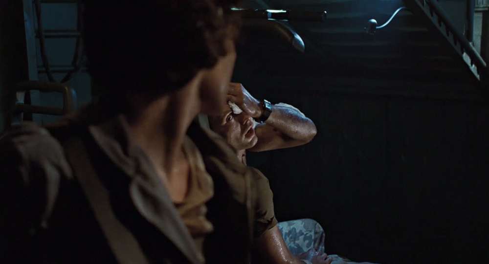 Ranny Hicks w filmie "Obcy 2" Ranny Hicks w filmie "Aliens"