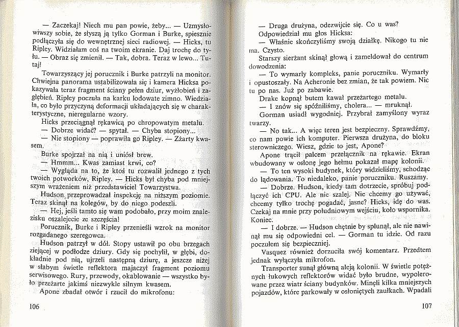 książka Obcy decydujące starcie Fostera - fragment