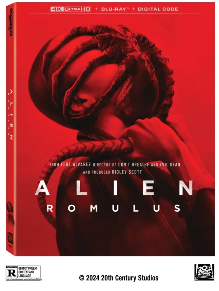 Film Obcy Romulus na 4K UHD Okładka