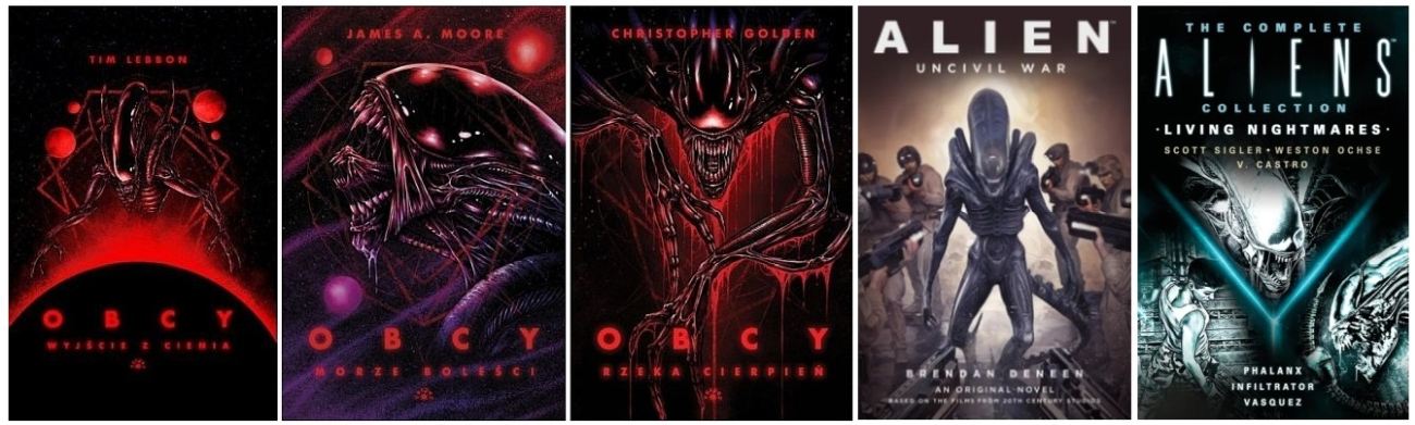 Książki z serii Alien wydane w 2024 roku
