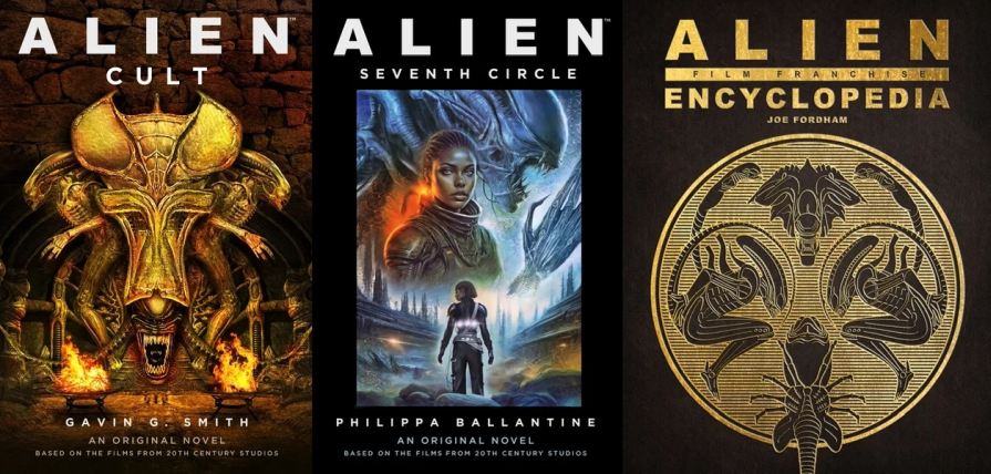 Premierowe powieści z cyklu Alien - wydania zagraniczne