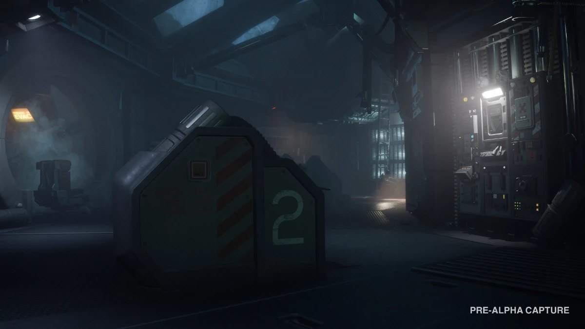 Korytarz na Kurosaki Station w grze Alien Isolation 2